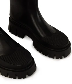 AVIKA Women's Vegan Chunky Chelsea Boots
