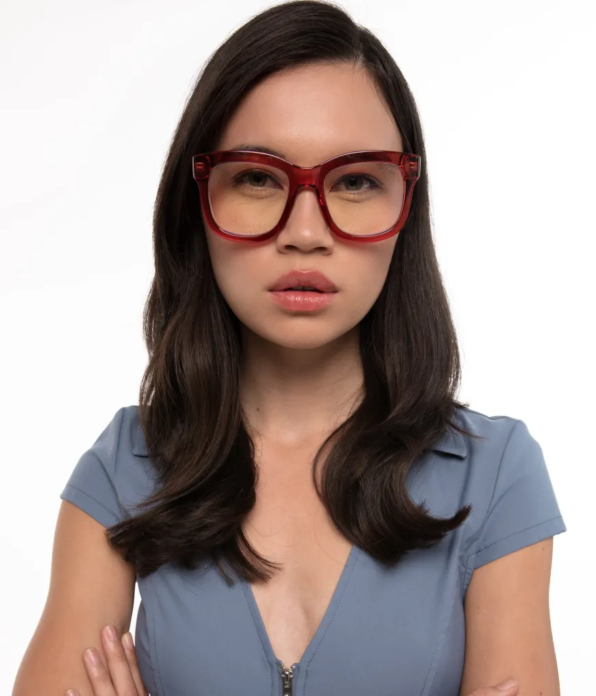 CHARLET-3 Recycled Wayfarer Reading Glasses