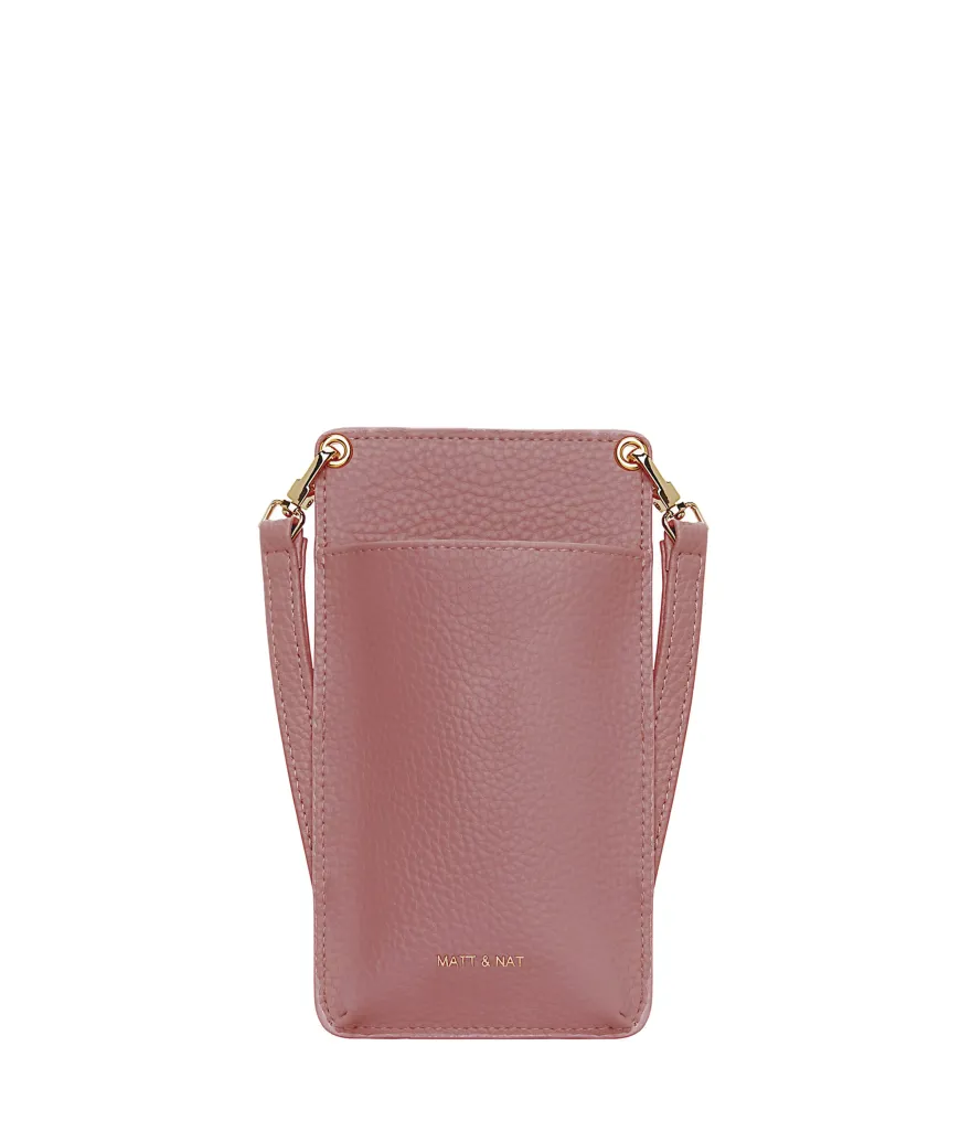 CUE Vegan Crossbody Phone Bag - Purity