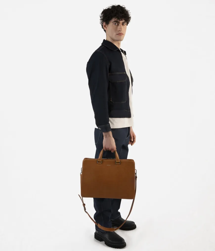 DAVID Vegan Briefcase - Vintage