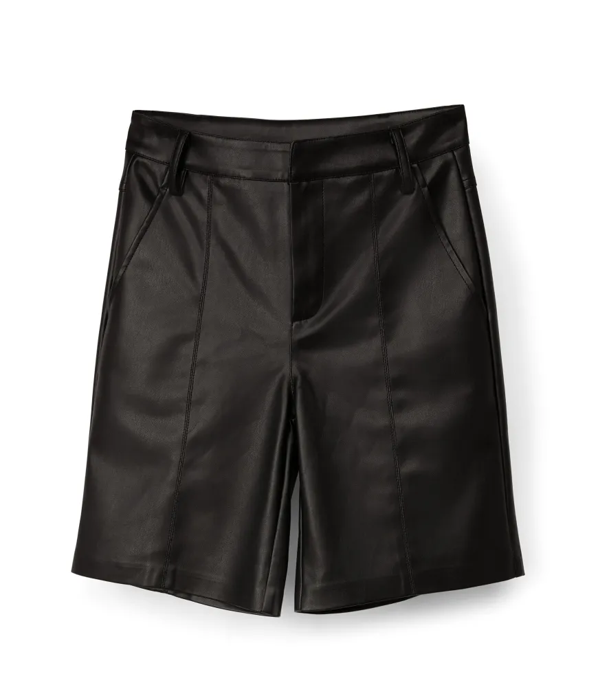 EDIE Women's High-Waisted Vegan Shorts