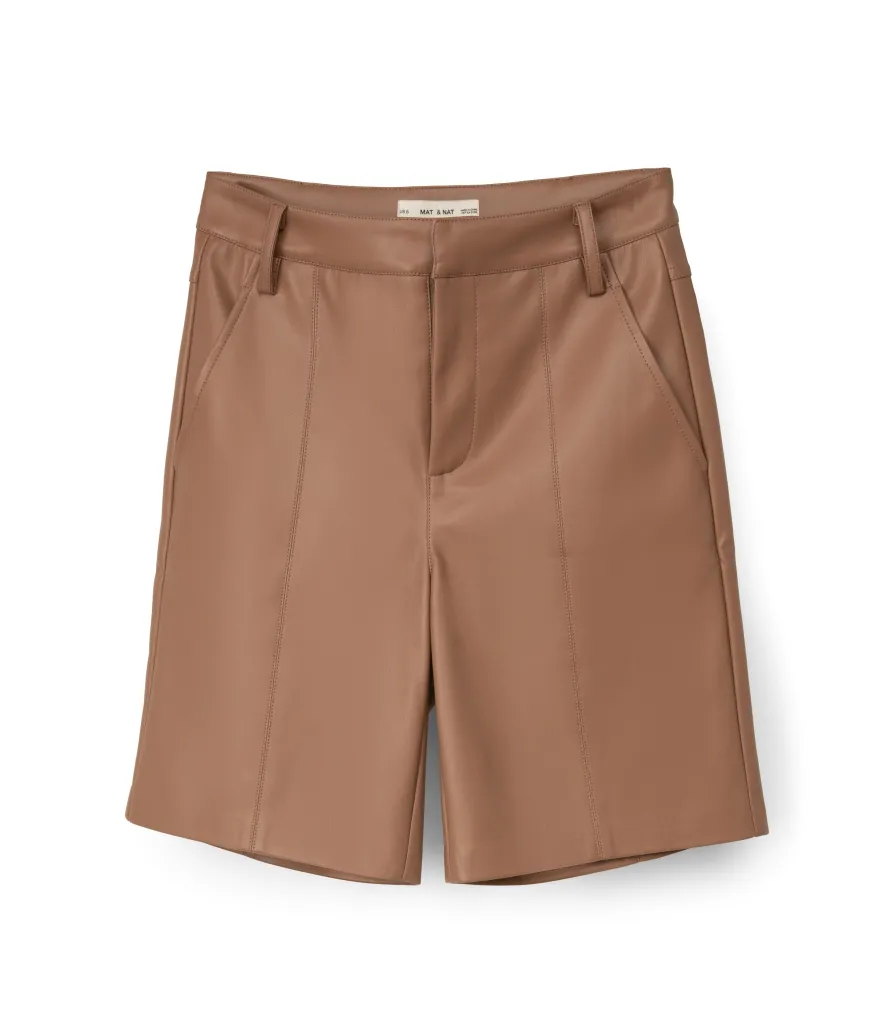 EDIE Women's High-Waisted Vegan Shorts