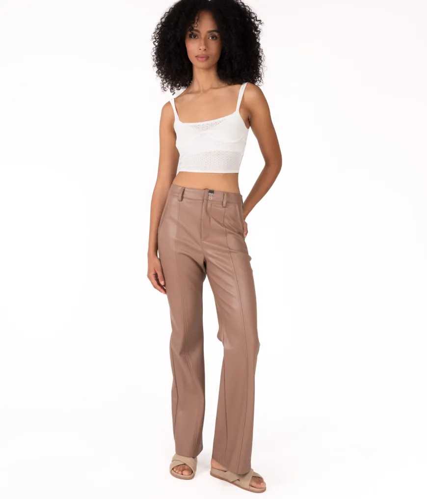 GWEN Women's High-Waisted Vegan Pants