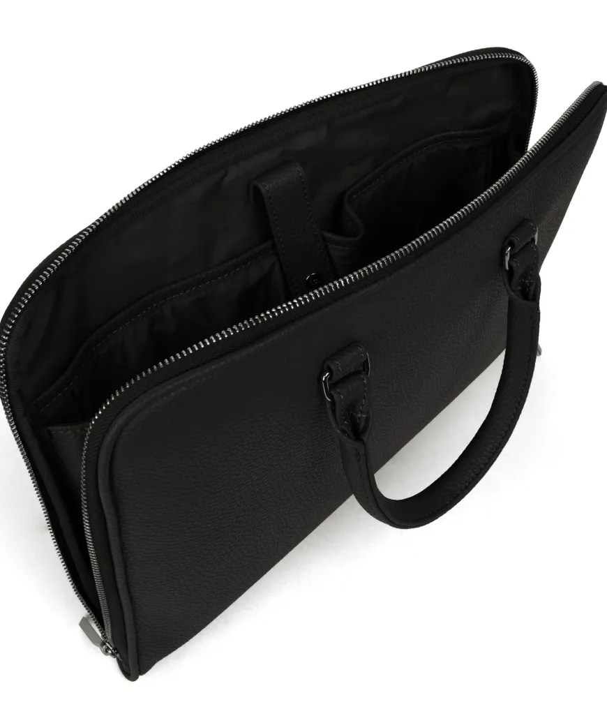 HOLDER Slim Vegan Briefcase - Purity