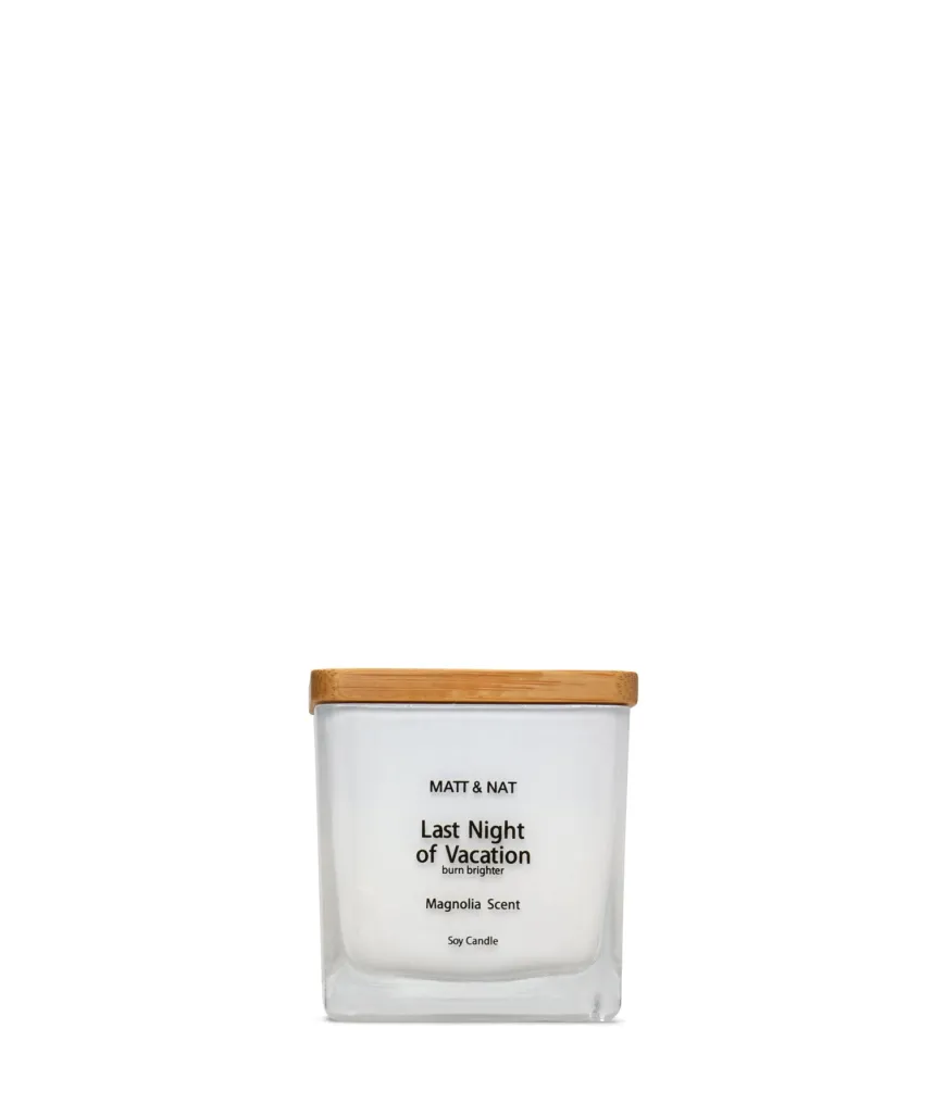 Last Night Of Vacation Mini Soy Candle