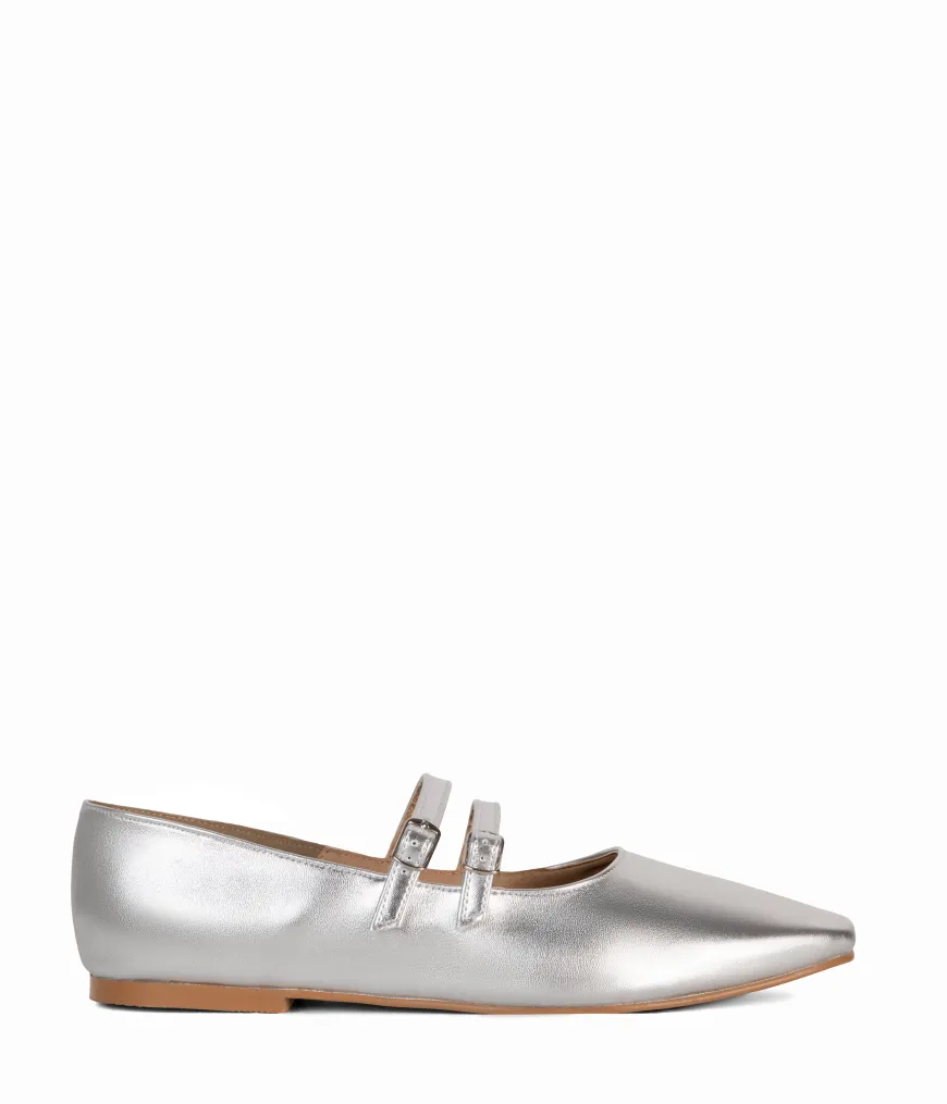LILLY Women's Vegan Ballerina Flats