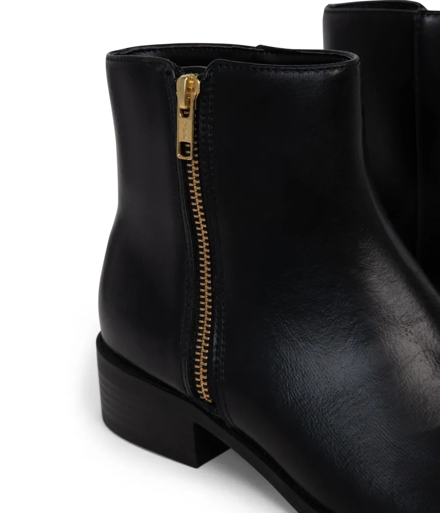 LIMAN Women's Vegan Flat Boots
