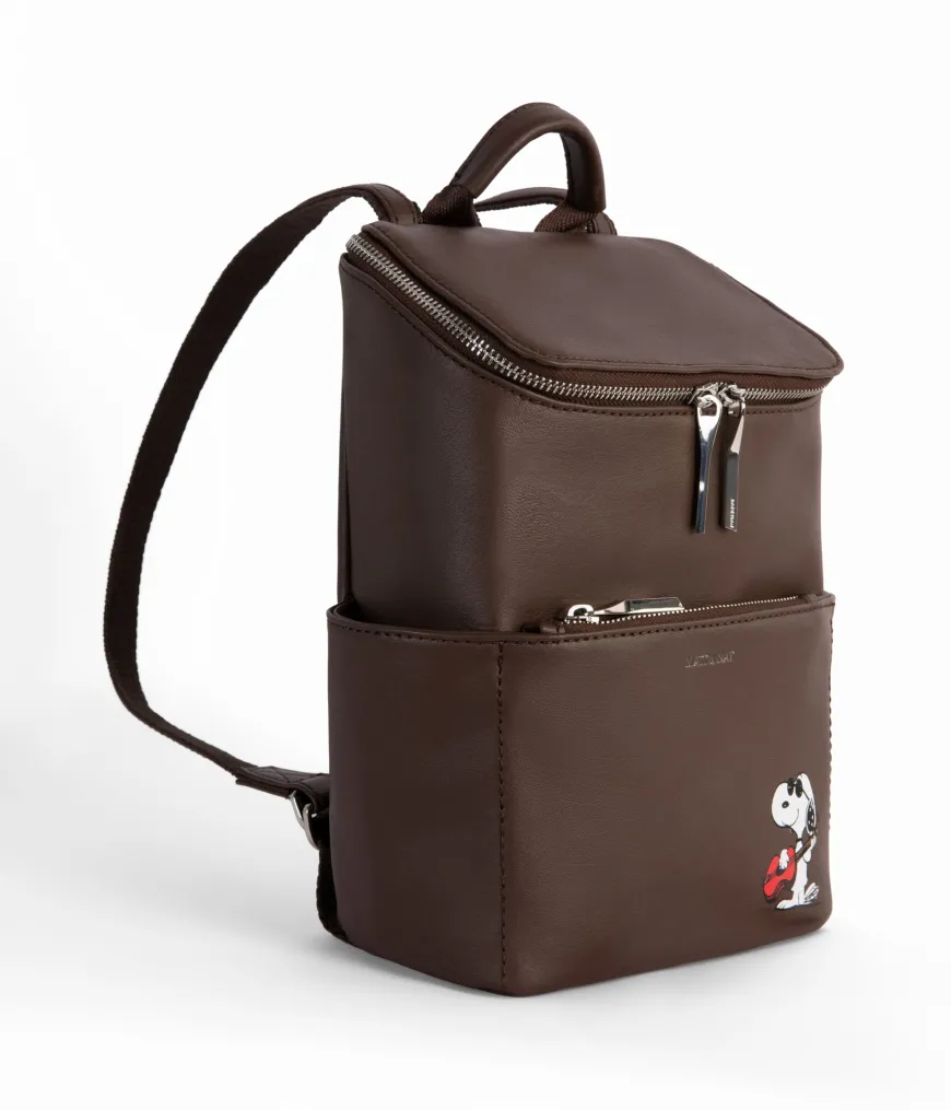 MATT & NAT x PEANUTS BRAVESMP Small Vegan Backpack - Joe Cool Edition
