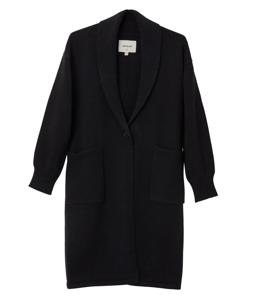 NESS Knee-Length Cardigan