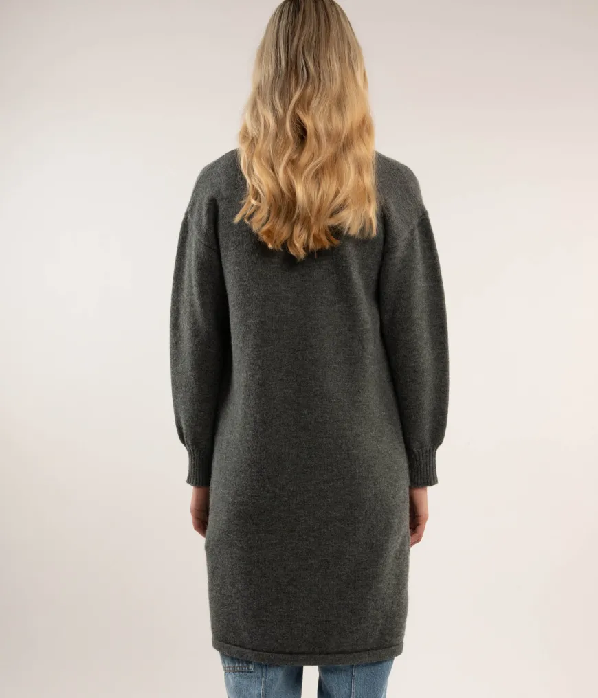 NESS Knee-Length Cardigan