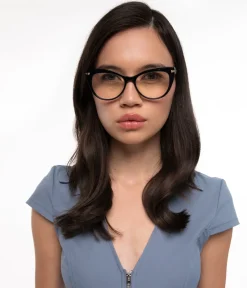REINA-3 Recycled Cat-Eye Reading Glasses