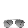 SADIE Metal Aviator Sunglasses
