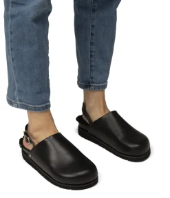 SARO Women's Vegan Mule Shoes