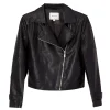 SAVINA Women’s Vegan Moto Jacket
