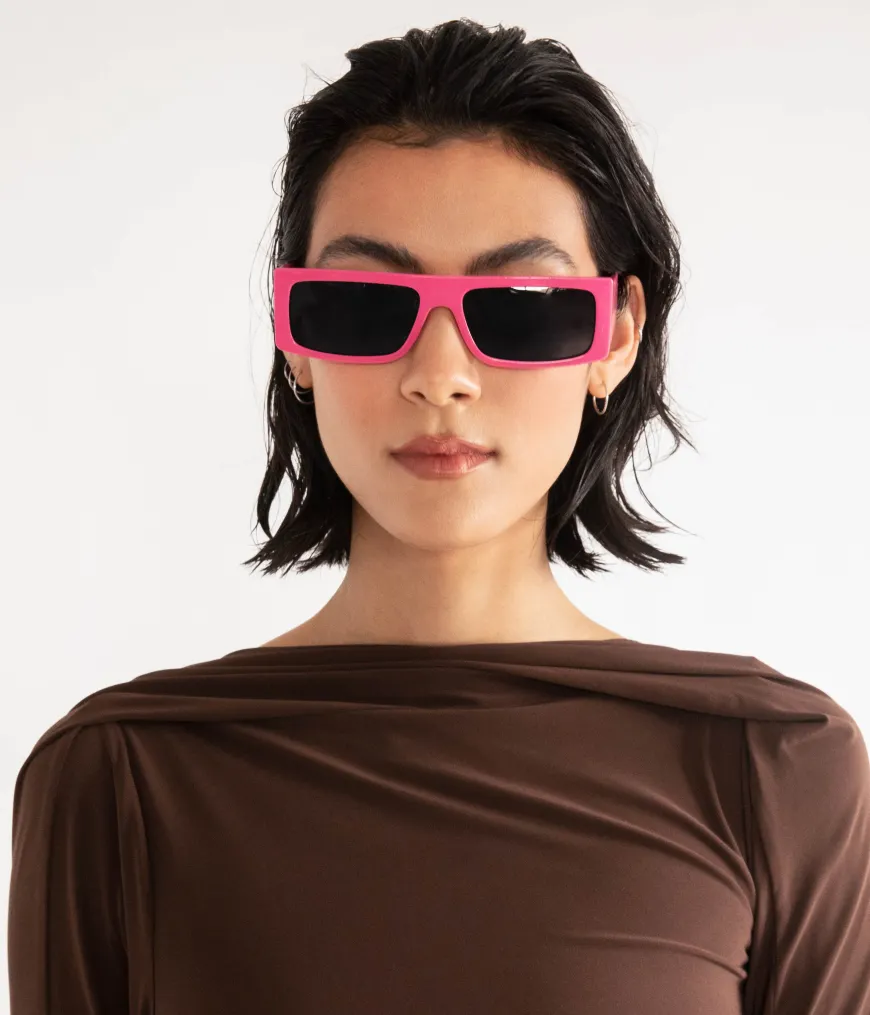 SAWAI-2 Recycled Rectangle Sunglasses
