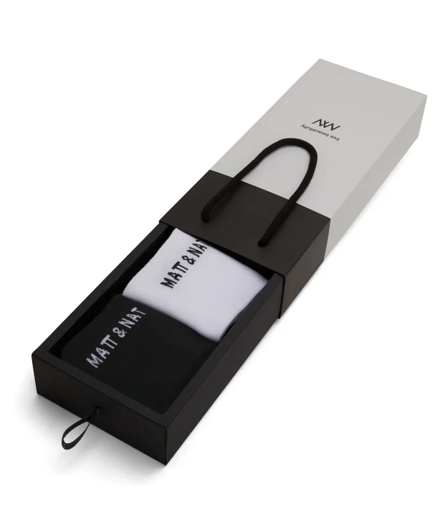 SOCK Organic Cotton Socks Box Set | Black & White