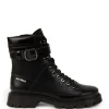 TOMEI Women's Vegan Combat Boots