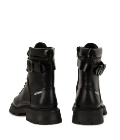 TOMEI Women's Vegan Combat Boots